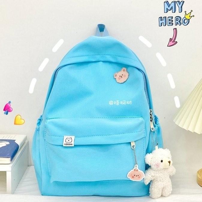 Вместительная большая наплечная сумка Унисекс Рюкзак Школа Студенты Колледжа Подарок Юниор