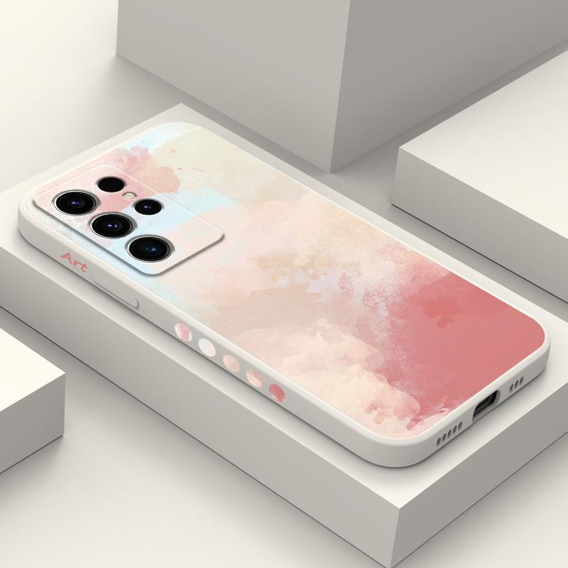 Artistic Patterns Phone Case For Samsung Galaxy S26 Plus Ultra Silicone Cover