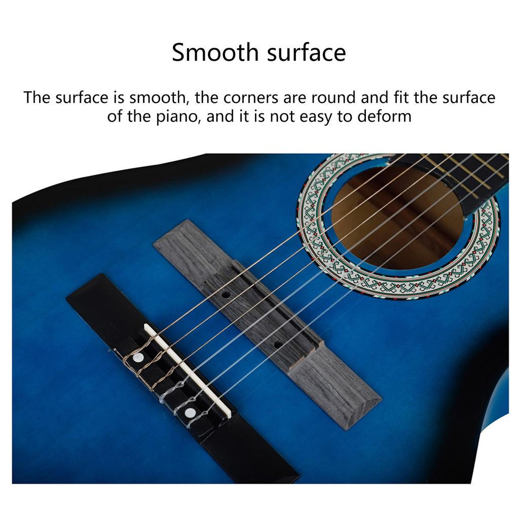 Фолк-гитара 6 отверстий Кодовый бридж Замена акустической гитары Палисандровый бридж Универсальный размер классической гитары Бридж