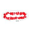 50 Pcs/100 Pcs  Wreath Set Garland Artificial Necklace  Flowers Leis Party Supplies Hanging Pendant Decoration