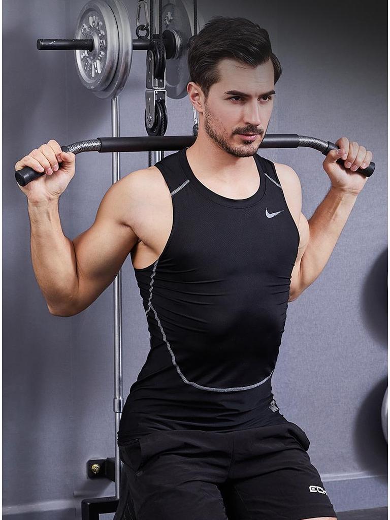 Прямой и длинный гриф для тяги сверху - Высокий гриф для тяги сверху Рукоятка Аксессуары для силовых тренировок