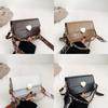 Fashionable Vintage Square Pu Bag For Girls 2023 New Trendy Crossbody Purse