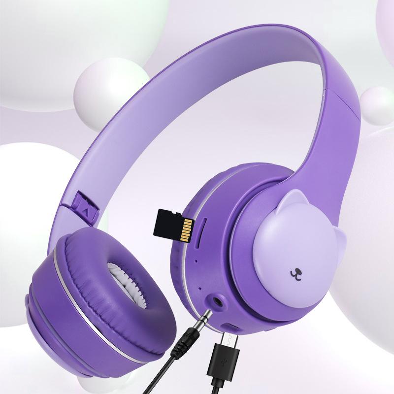 Headset Bluetooth Headset Subwoofer Mobile Phone Universal Foldable Wireless Headset