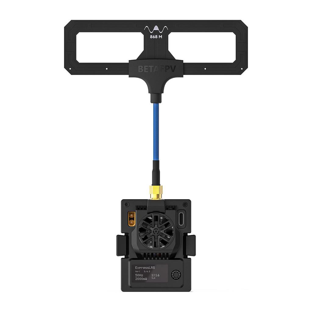 BETAFPV ELRS Микро Дальнобойный Высокочастотный Усилитель Сигнала для FPV Дрона (Поддержка 2.4/915/868 ГГц)