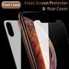 Защитное стекло для передней и задней панели для iPhone 7 8 Plus X