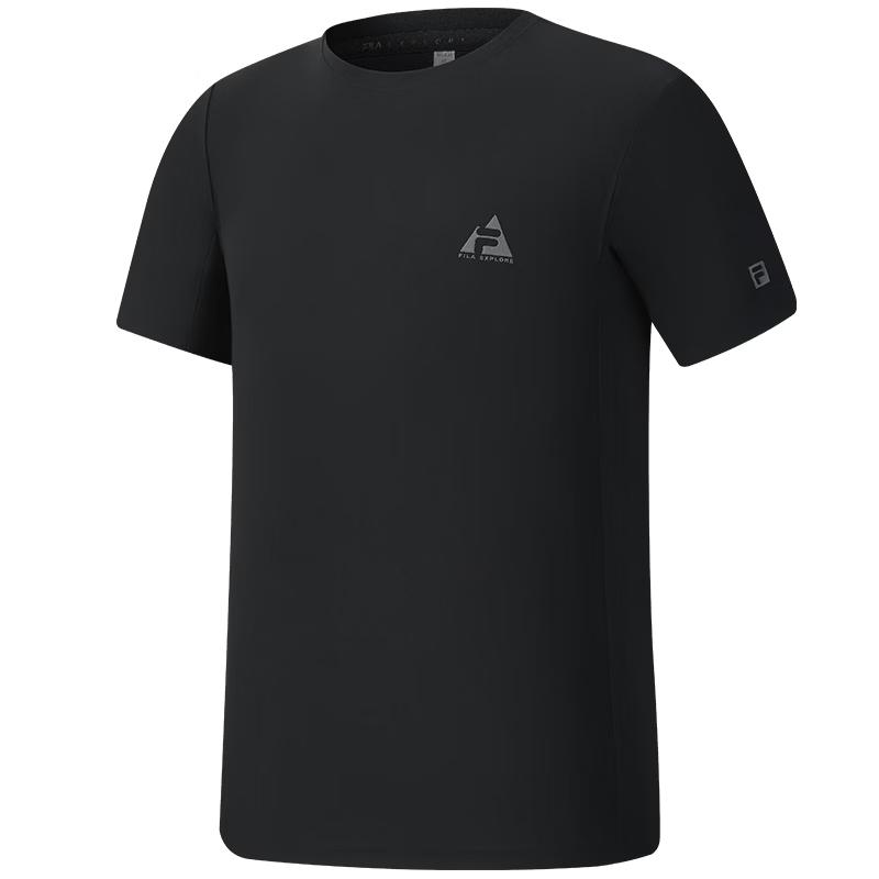 Fila Мужская базовая вязаная футболка с коротким рукавом