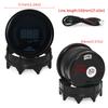2'' 52mm Auto Car Digital Oil Pressure Gauge 0~120PSI Oil Press Gauge LED Meter with Sensor For 12V Racing Gauge Black Holder