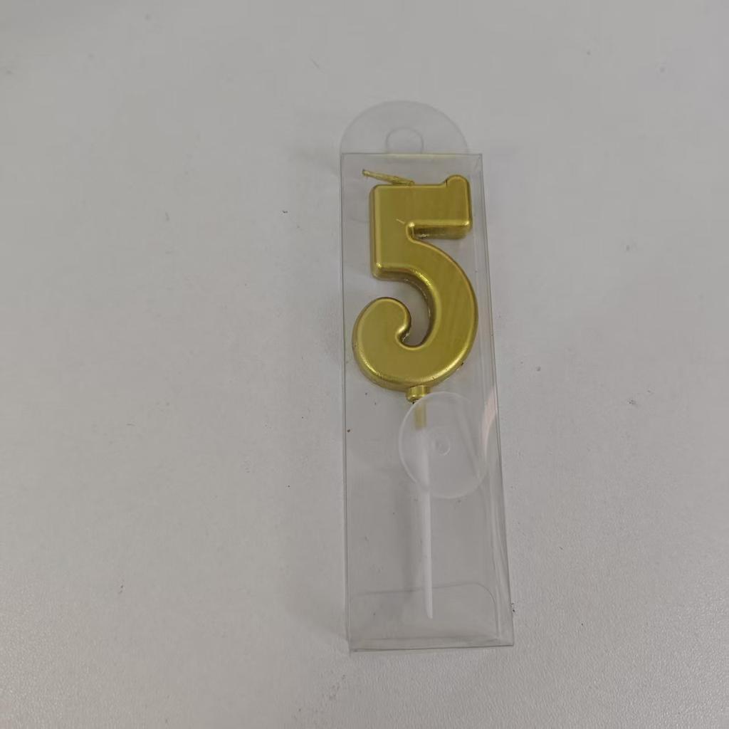 1/2/10 шт. Свечи-цифры на день рождения, золотые свечи-цифры, свечи-цифры на торт, празднование вечеринки