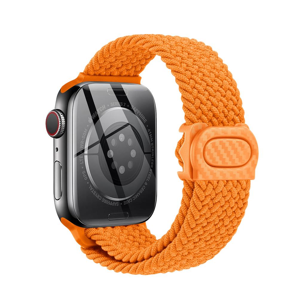 Плетеный ремешок для Apple Watch Series 10 9 8 7 6 5 4 se Ultra 2 49мм 46мм 42мм 44мм 40мм 45мм 41мм Correa Браслет Ремешки iWatch
