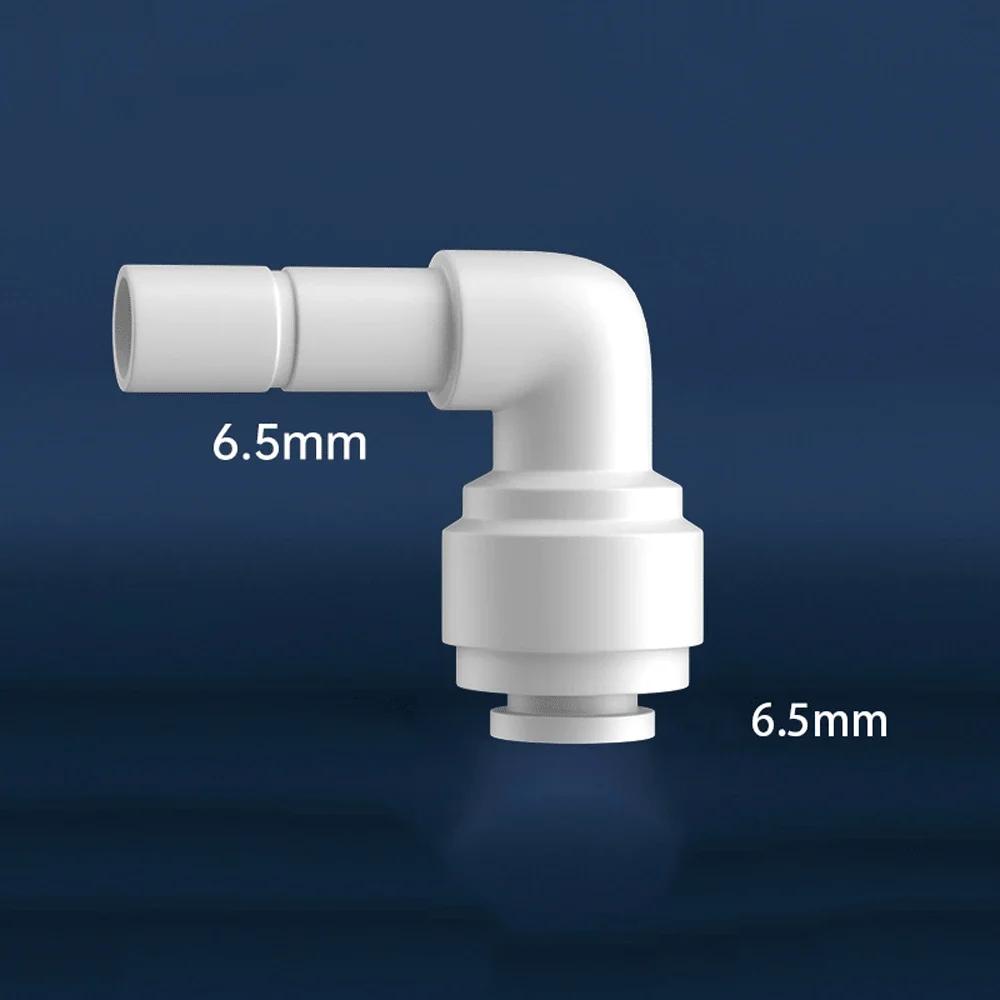 Тройник редукционный 3/8" 1/4" на 3 выхода, пищевой POM, быстроразъемный соединитель для аквариума, системы фильтрации воды RO, системы обратного осмоса