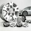  CHUQAZ1 4PCS Anti-Rust Rim Emblem Decals Scratch-Proof Car Wheel Center Cover for Nissan Nismo GTR Altima Qashqai Almera Navara