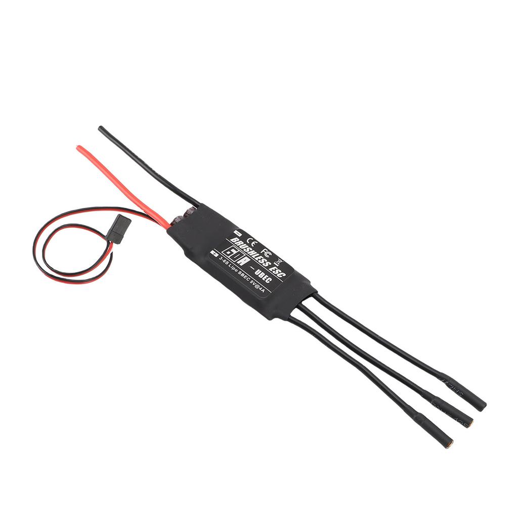 60A бесщеточный ESC для 3-6S LiPo аккумулятора RC бесщеточный двигатель электрический регулятор скорости для DIY RC