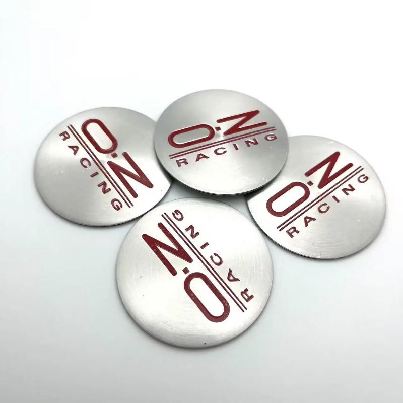 4PCS OZ 45mm 56mm Wheel Center Cap Car Dust Cover Hubcaps OZ RACING Logo Emblem Badge Auto Styling Accessories