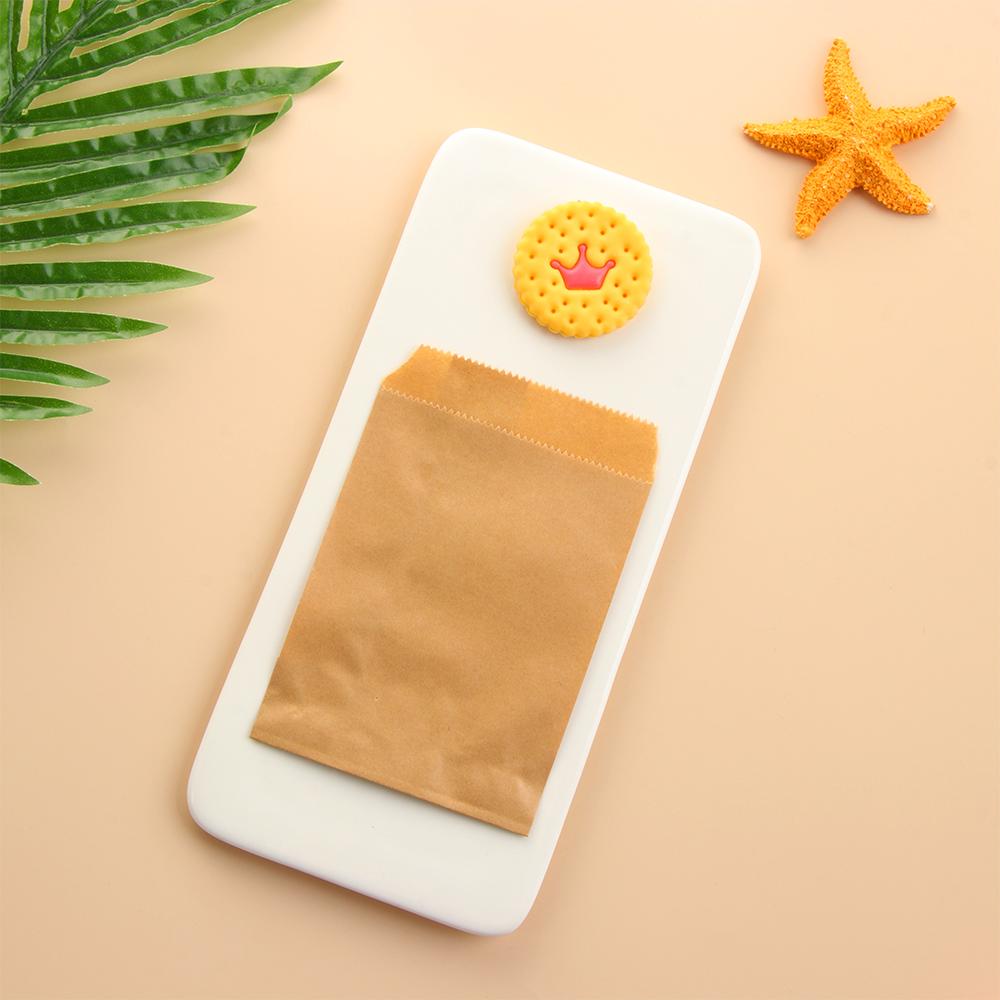 Pastry Tool Wrapping Supplies Wave Dot Candy Biscuit Bags Kraft Paper Bag Packing Pouch Popcorn Bag