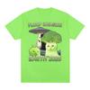 Florp Invasion Earth 2026 Funny Alien Brainrot Cat Dank Meme T Shirts Unisex Unisex Clothing Vintage Short Sleeve Oversized Tshirts