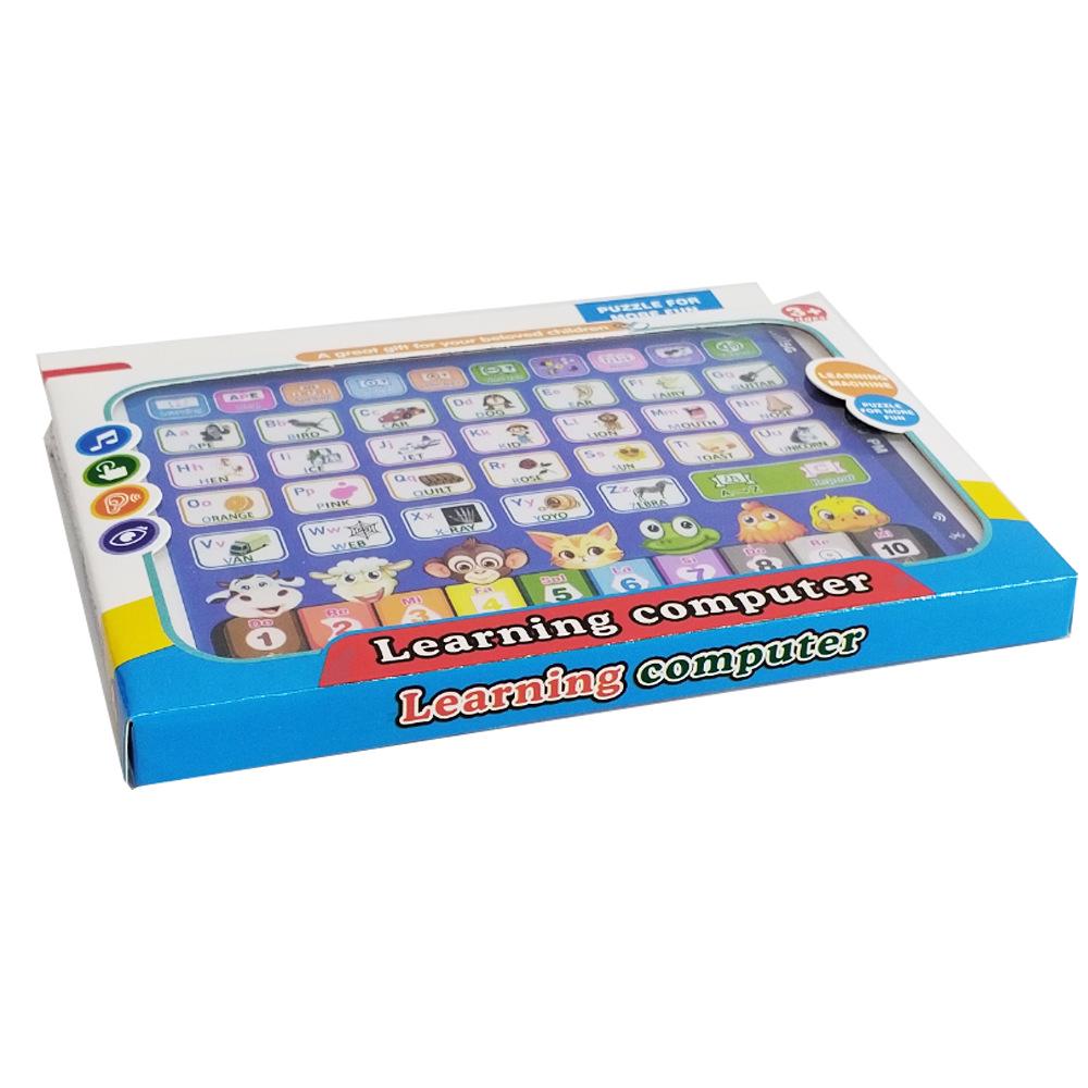 Bilingual Learning Tablet: Touchscreen Educational Toy for Kids with Stories & Games