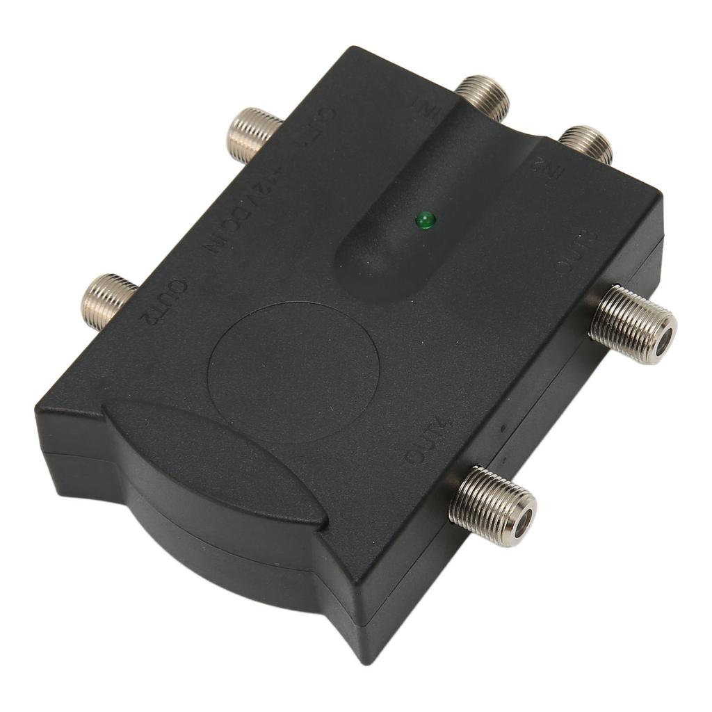 Усилитель ТВ 2 в 4 выхода без потерь двунаправленный усилитель ТВ сигнала с высоким коэффициентом усиления для антенны кабельного ТВ