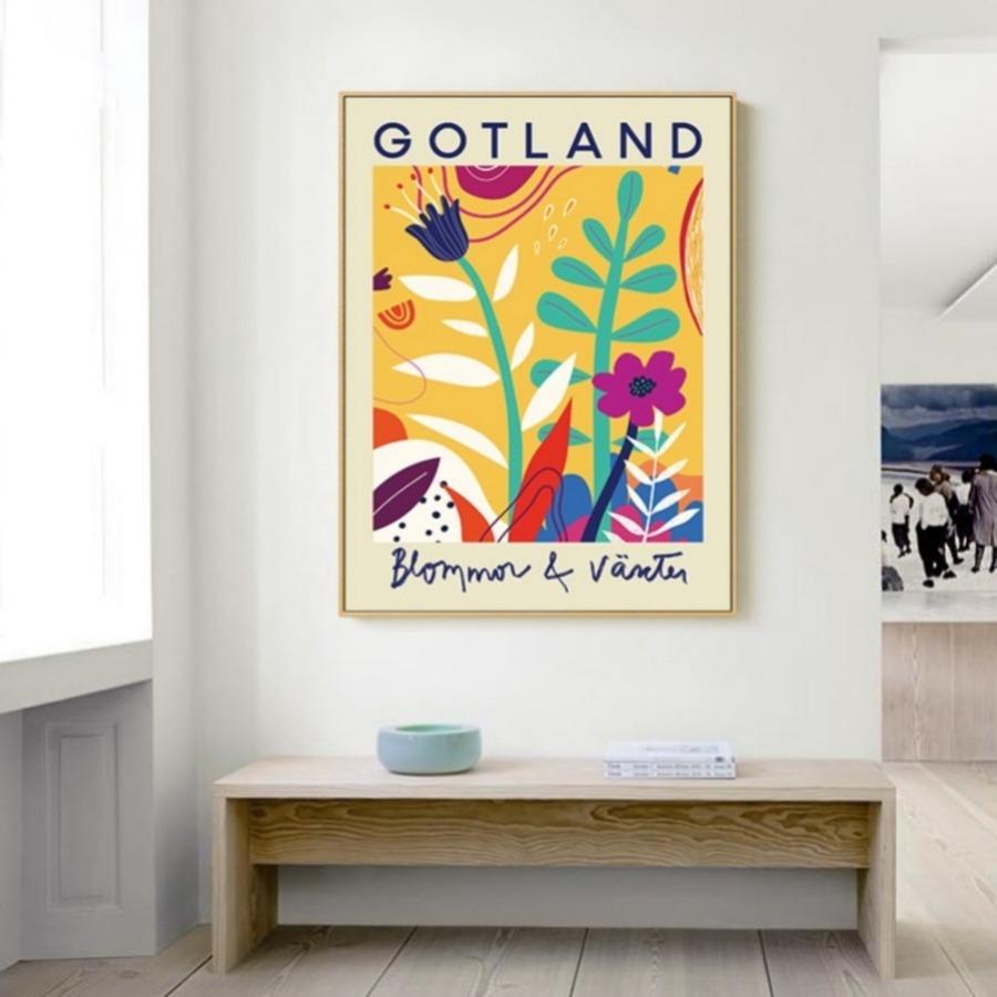 Amsterdam Tokyo Milano London Stockholm Flower Market Boho Art Canvas Painting Posters Prints Wall Pictures Living Room Decor No Frame