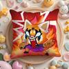 Мультяшная наволочка Aggretsuko, плюшевая ткань, мягкая, с двусторонней печатью, для дивана, теплая, зимняя, для дома, подарок для ребенка, наволочка для подушки