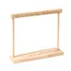 Sturdy Natural Wood Necklace Rack Quality Wood Necklace Showcases Easy Access Stand Rack for Daily Use and Storage