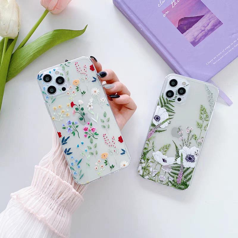 Прозрачный чехол с цветочным принтом для Huawei Honor 90 Lite X9A 5G X7B X8B X9B Y9 Prime 2019 Nova 3i 5T 6 7 9 SE P40 Lite P30 Pro
