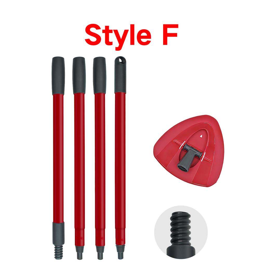 Ручка для швабры и основание для швабры для системы O-cedar/Vileda 1Tank, Ручки для швабры O-cedar/Vileda Spin Mop и H2pro Flat Mop