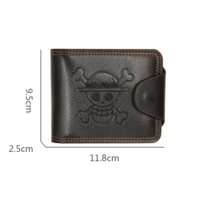 Мужской короткий кошелек из искусственной кожи, цельный многофункциональный кошелек для монет с магнитной пряжкой