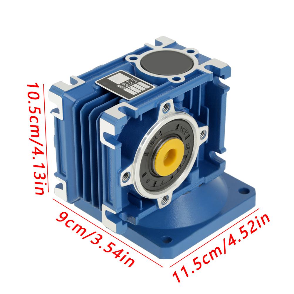 120W RV30 Worm Gear Motor Speed Adjustable CW CCW with Self Locking (12V)