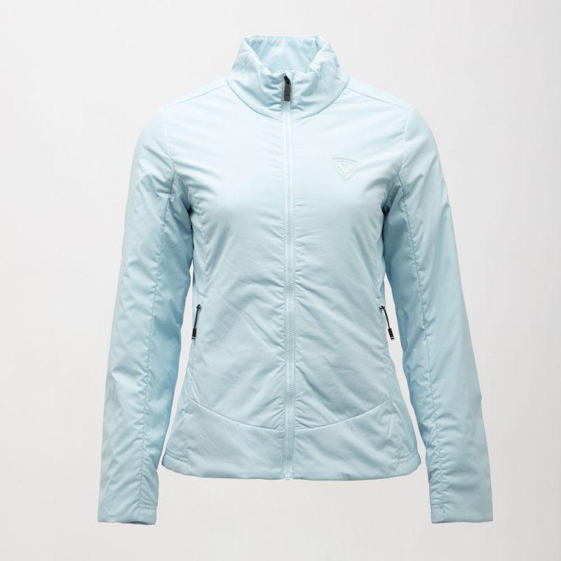 Women's ROSSIGNOL Fitted Softshell Jacket with Stand-up Collar and Zip
