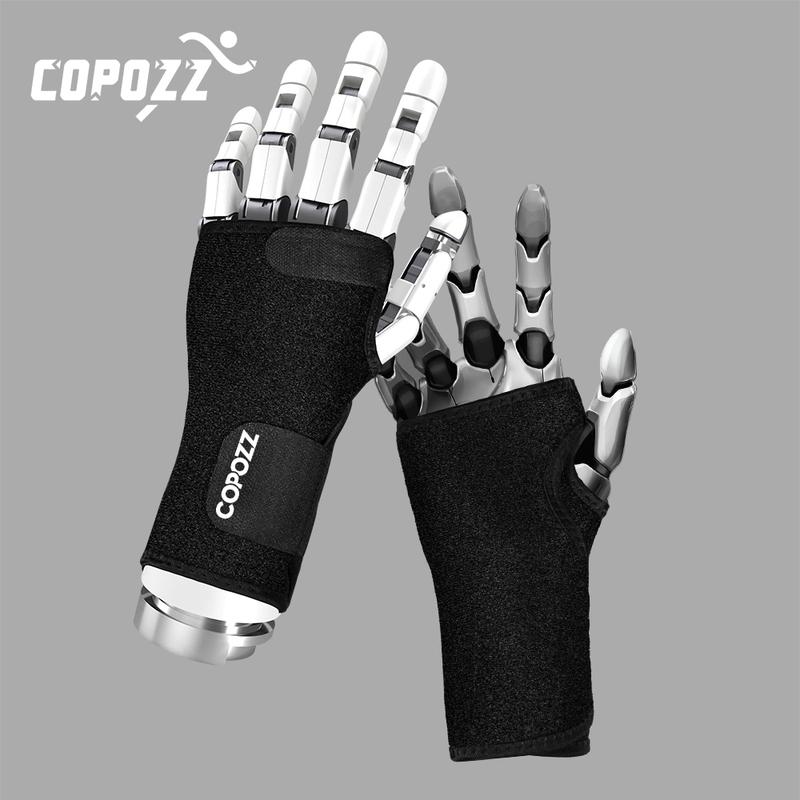 COPOZZ Adjustable Ski Strokes Wrist Gear Hand Protection Roller Palm Pads Protector Snowboard Skating Guard Men Women Child