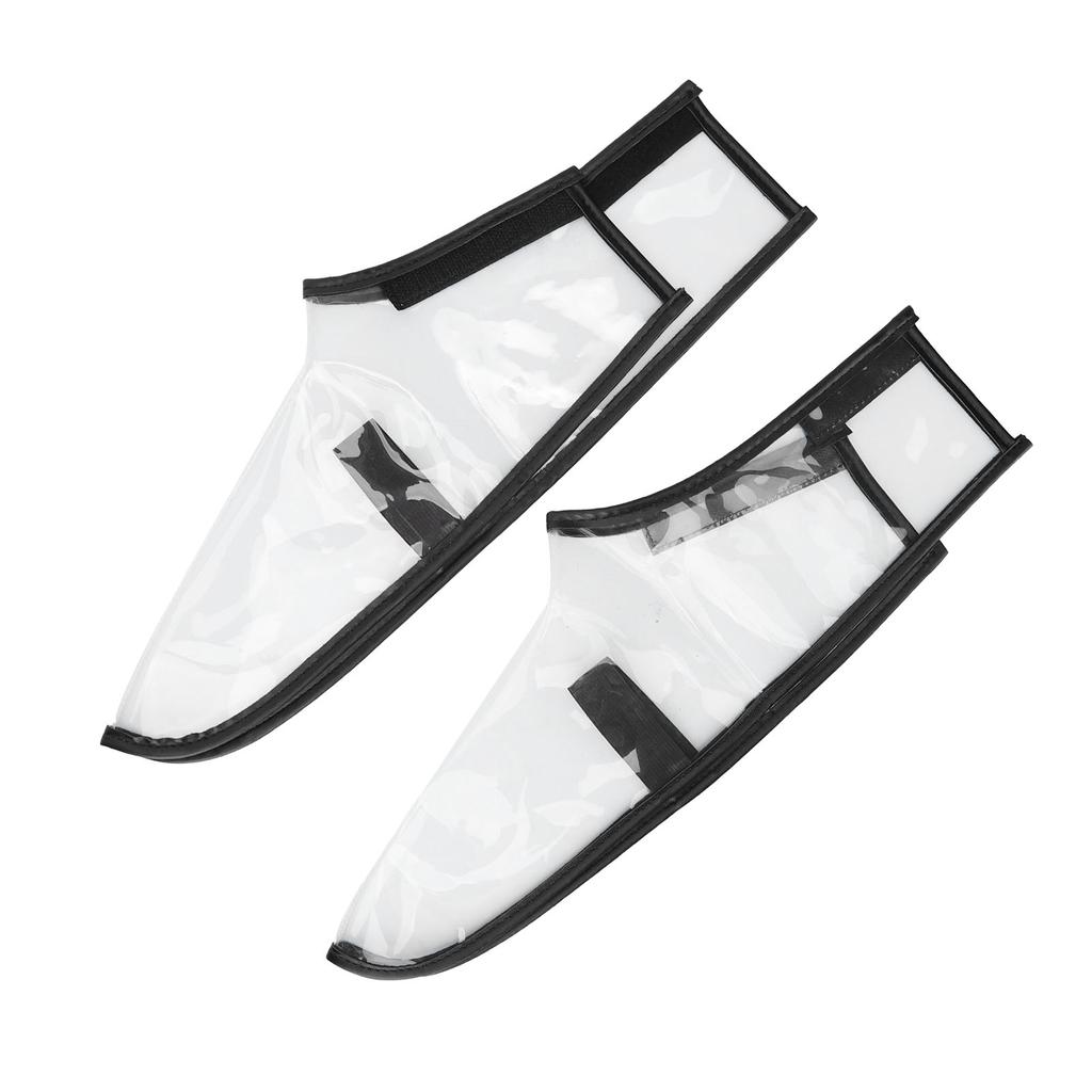 Складной чехол для обуви парикмахера, многоразовый чехол для обуви для салона, прозрачный чехол для обуви для массажных салонов, спа-салонов