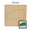 Montessori Teaching Aids Geometry Nail Board 0.4 Children's Graphics Early Education Toys Children's Educational Mathematics Wooden Nail Board