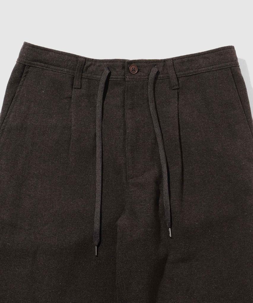Легкие брюки Dickies на эластичной талии с шерстью M мужские, шнурок, карманы, смесовая ткань, штаны, коричневый