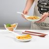 Новые Пластиковые Кухонные Суповые Ложки Посуда Картофель Фри Жареная Курица Корейский Десерт Торт Блюдо Ручное Большое Блюдо для Закусок