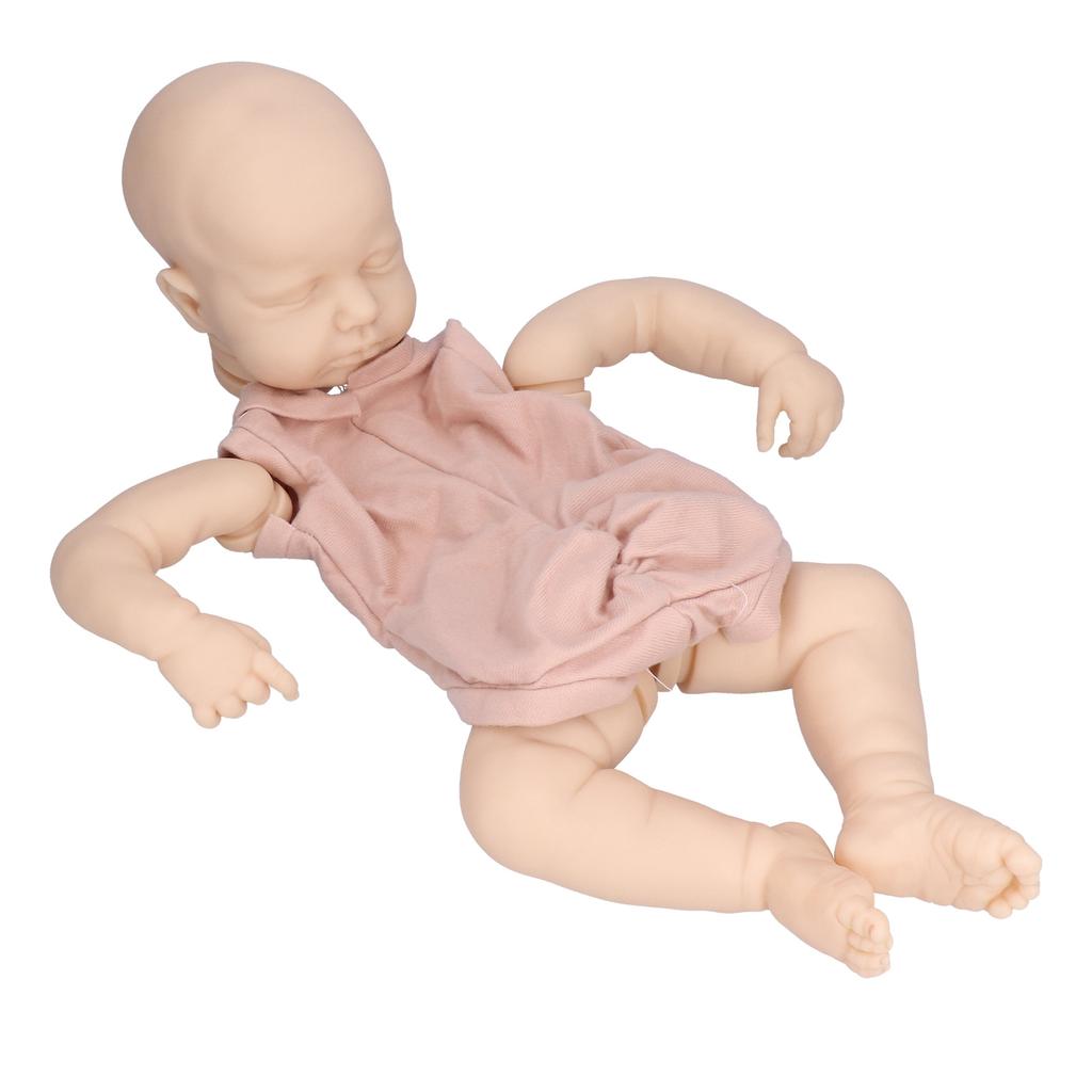 20 Inch Reborn Doll Set Realistic Baby Doll Full Body Lifelike DIY Unfinished Doll Kit