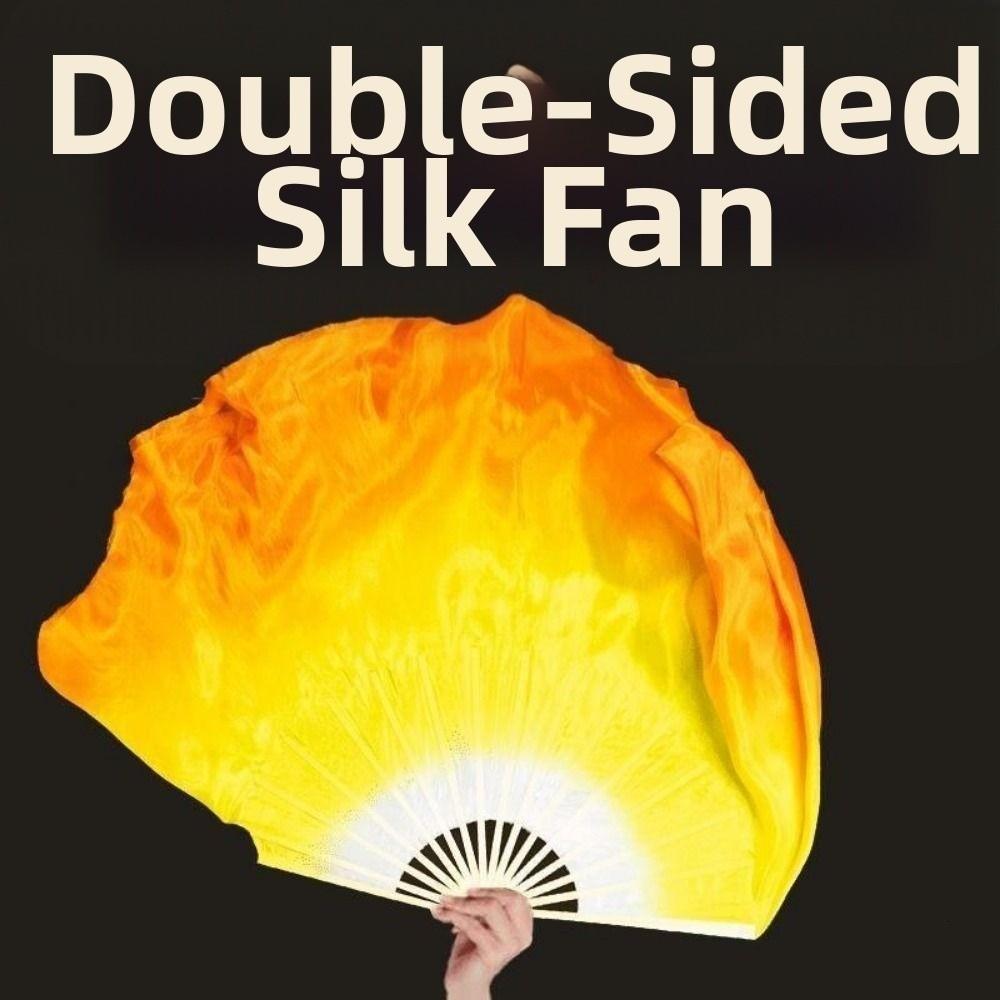 10/20 см Полукруглый Шелковый Вуаль Китайский Короткий Веер для Танца Живота Ручная Окраска Веер для Взрослых Ребенок Женщина