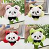 Colorful Panda Sunflower Plush Keychain Doll For Trendy Bag Charms And Gifts