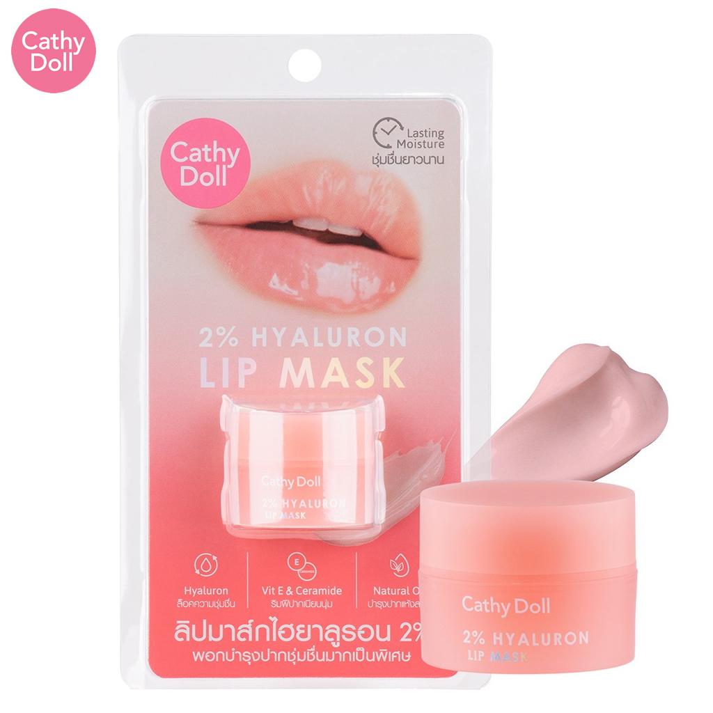 Cathy Doll 2% Hyaluron Lip Mask 4.5 G - Thai Skin Care