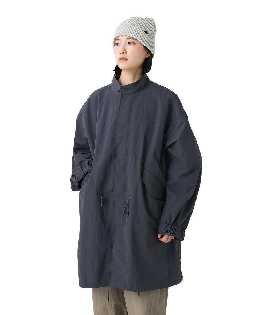 Snow Peak Nylon Washer Coat Outerwear Jacket Coat Overcoat Down Padded CHARCOAL M CT-26SU002 Men's Women's