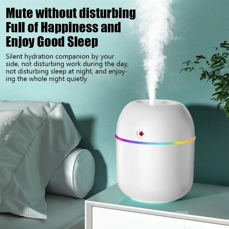 Новые мини настольные увлажнители-диффузоры для дома/офиса, с романтической подсветкой, USB-диффузор для эфирных масел, очиститель воздуха для автомобиля, подарок