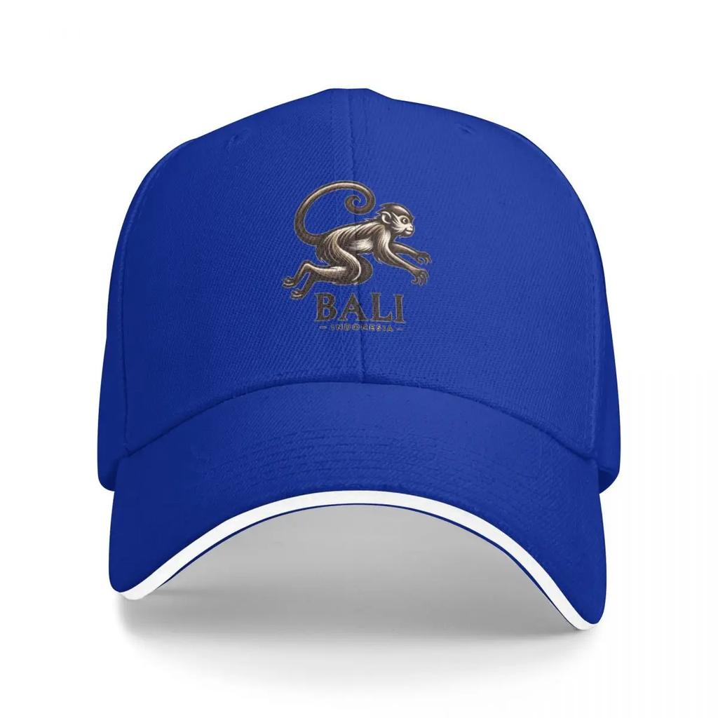 Bali Monkey forest Indonesia Baseball Cap New In Hat derby hat Rugby Unisex Caps Womens