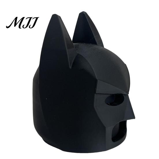 Edgy Car Decor Trailer Hitch Cover Funny Bat Mask Design Ball Decorative Bold Accessories Couplings Cap for Towing Truck RV Creative