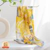 Womens 100% Mulberry Silk Square Scarf 53x53cm Fashionable All-match Shawl