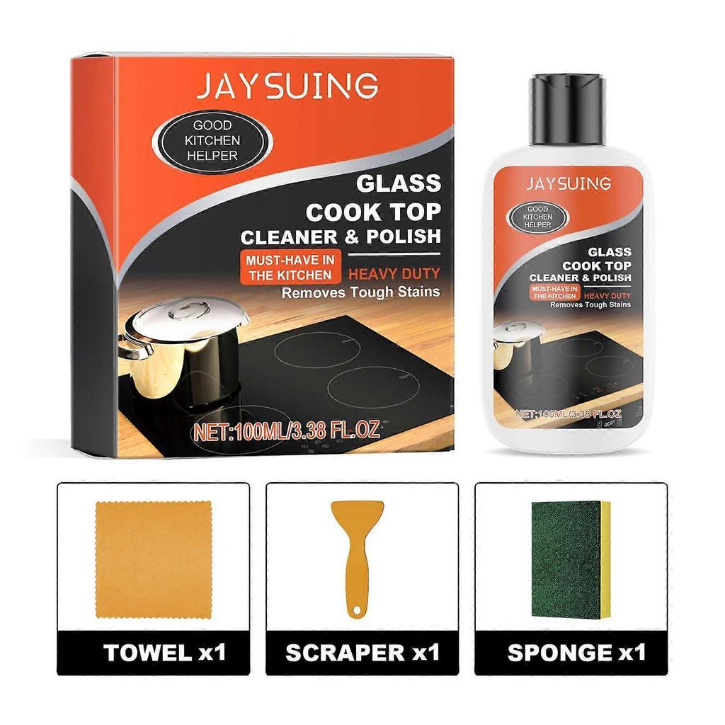 Stove Cleaning Set Kitchen Stove Top Heavy Oil Cleaning Kitchenware Stains And Dirt Removal Set