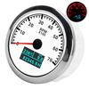 RPM Tachometer Gauge 3 in 1 Multifunctional Marine Accessory for Automobile Boats 9‑32V DCWhite Dial Plate