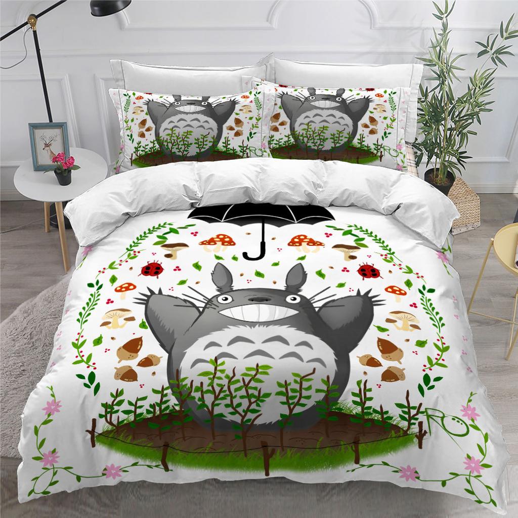 Cartoon Animal Home Bedding Set Bedding Cover and Pillow Cover Bedding Set AU/EU/US Full Size Home Decoration