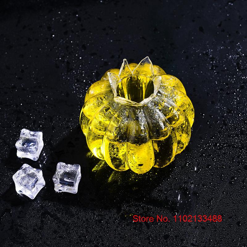 350 мл прозрачная коктейльная чашка с цветком граната и соломинкой, уникальная стеклянная посуда для ресторана, стакан для питья, кружка для смузи, сока, оптовая продажа