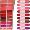 CmaaDu Face Lipstick, Red Lip Gloss Two -in -one Matte Cup Is Easy To Color