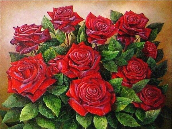 5D алмазная живопись роза Алмазная вышивка черно-белая мозаика картина из горного хрусталя украшение дома подарок