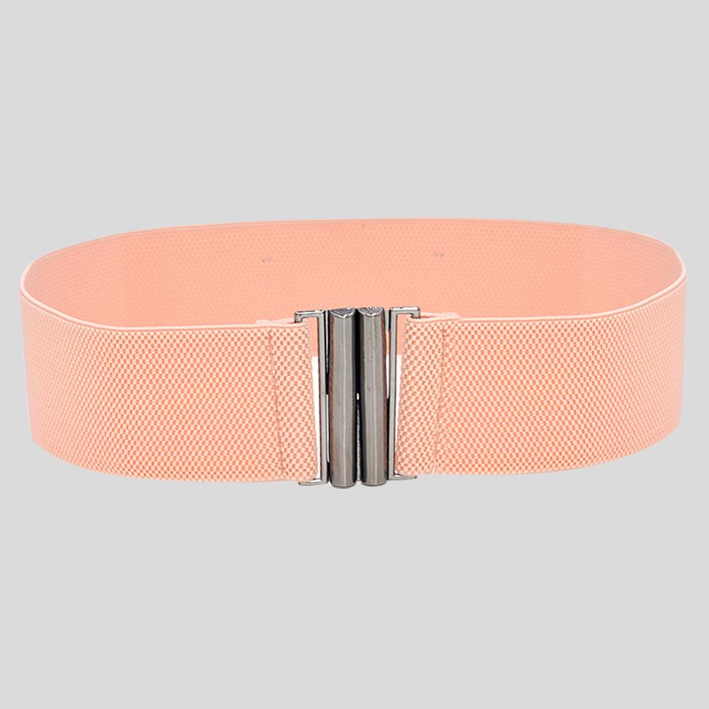 Модные женские широкие ремни, женские широкие эластичные ремни с пряжкой на талии, эластичное платье